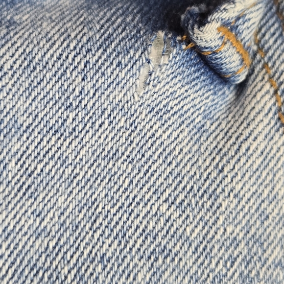 Abercrombie & Fitch Curve Love '90s Slim Straight Ultra High Rise Jean 28 6 - Picture 7 of 15